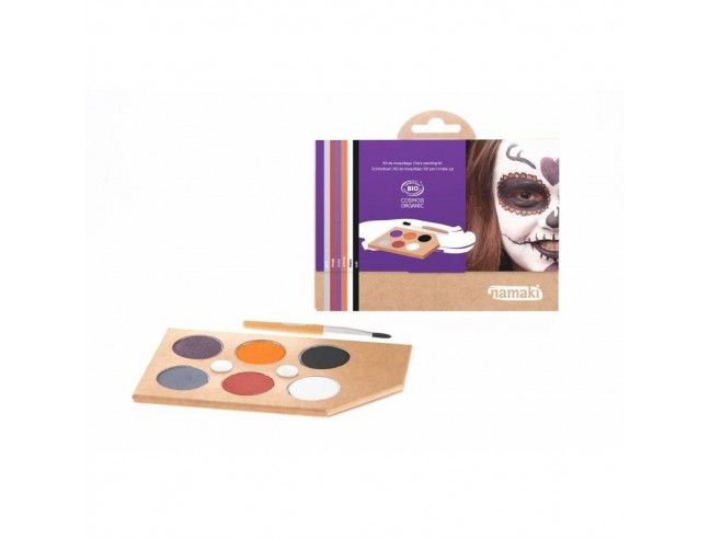 Kit maquillaje ecológico Mundo de Horrores Namaki (6 colores)