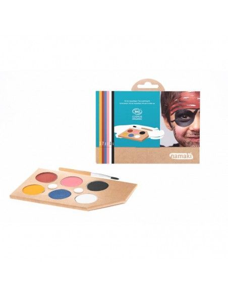 Kit maquillaje ecológico Arc-en-Ciel Namaki (6 colores)