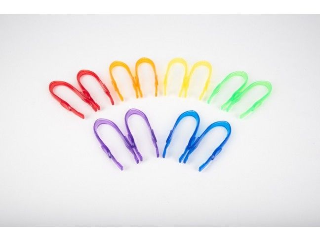 73111 TRANSLUCENT COLOUR TWEEZERs Tickit