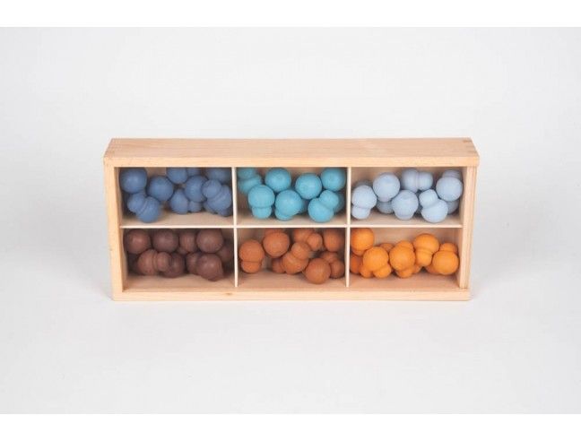 Set de bandejas de clasificación con tapa (Pk3)