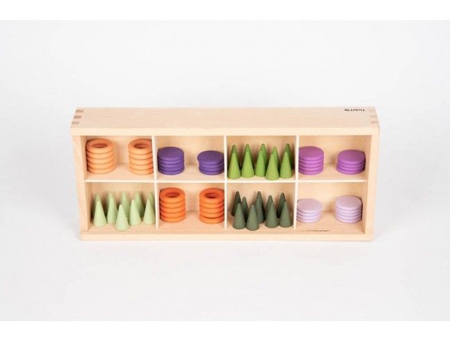 Set de bandejas de clasificación con tapa (Pk3)