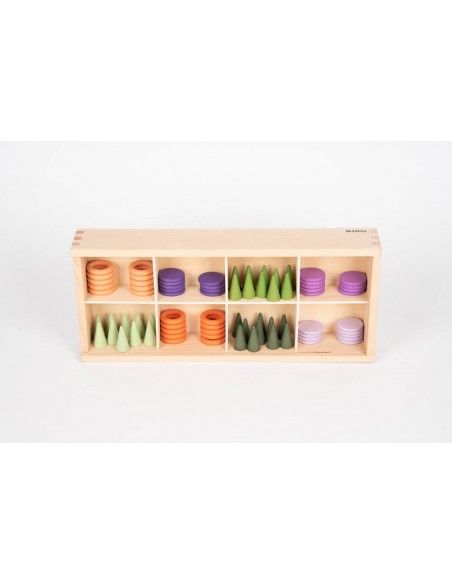 Set de bandejas de clasificación con tapa (Pk3)
