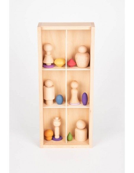 Set de bandejas de clasificación con tapa (Pk3)