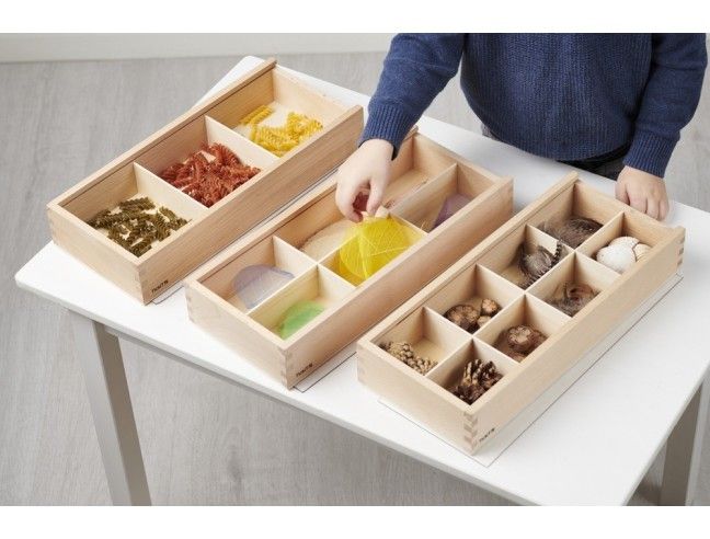 Set de bandejas de clasificación con tapa (PK3)