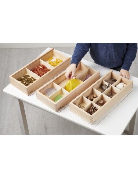 Set de bandejas de clasificación con tapa (PK3)