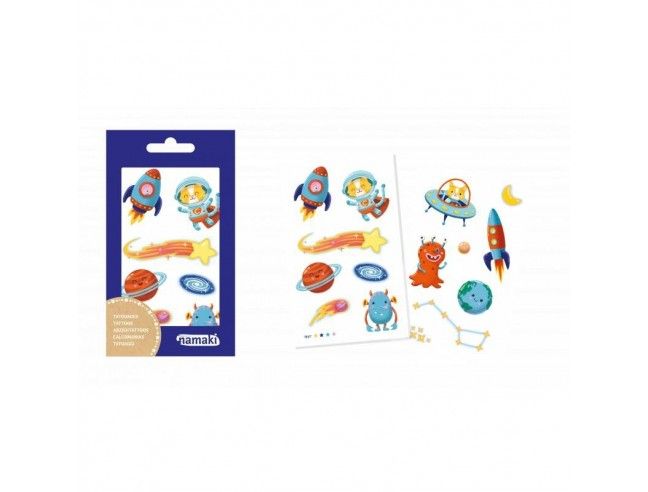 Set Tatuajes Namaki Intergaláctico BIO*