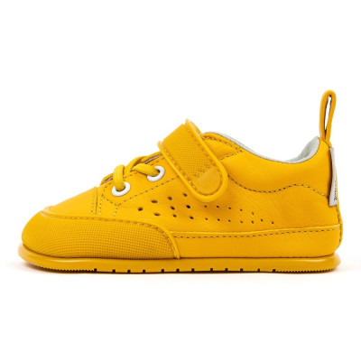 Zapato Feroz Paterna Piel Amarillo SS23
