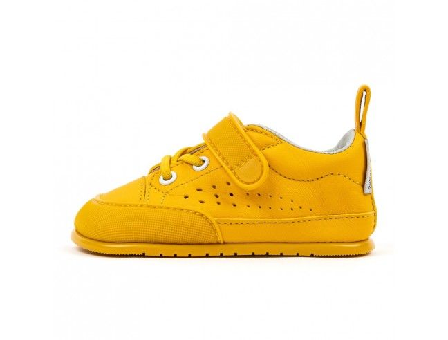 Zapato Feroz Paterna Piel Amarillo SS23
