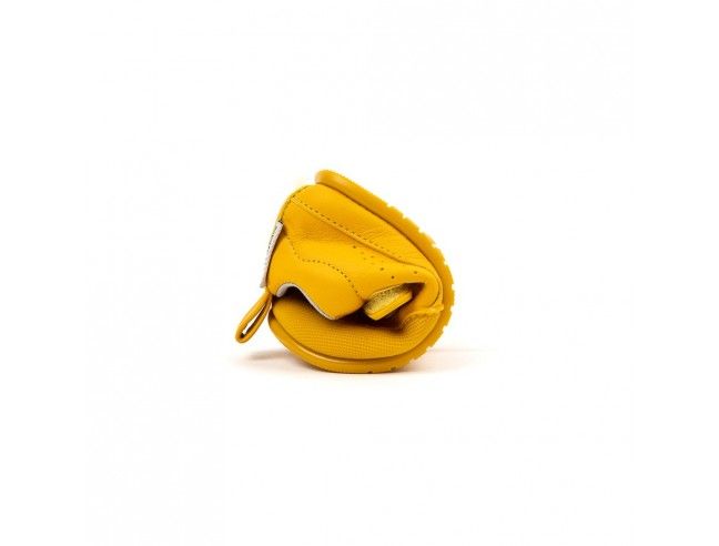 Zapato Feroz Paterna Piel Amarillo SS23