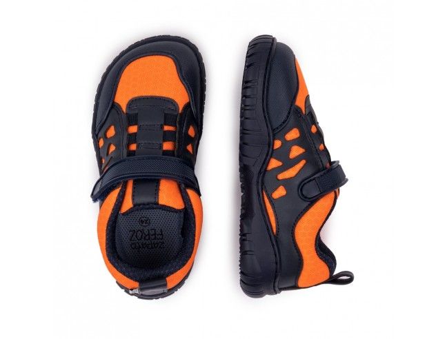 Zapato Feroz Onil Rocker Microfibra Azul-Naranja SS23