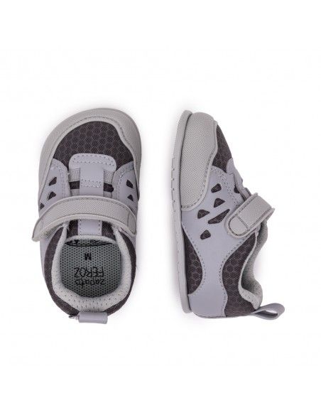 Zapato Feroz Onil Microfibra Gris Asfalto SS23