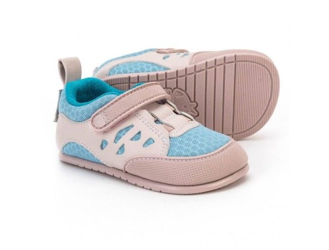 Zapato Feroz Onil Microfibra Rosa Palo-Celeste SS23