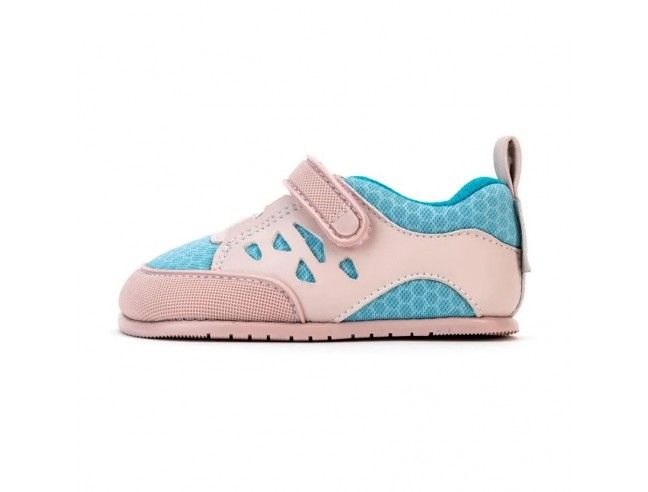 Zapato Feroz Onil Microfibra Rosa Palo-Celeste SS23