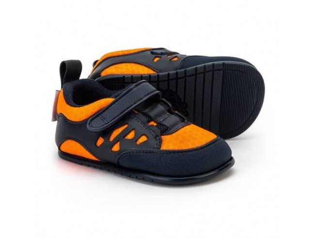 Zapato Feroz Onil Microfibra Azul-Naranja SS23