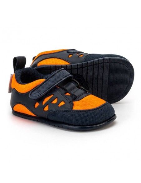 Zapato Feroz Onil Microfibra Azul-Naranja SS23