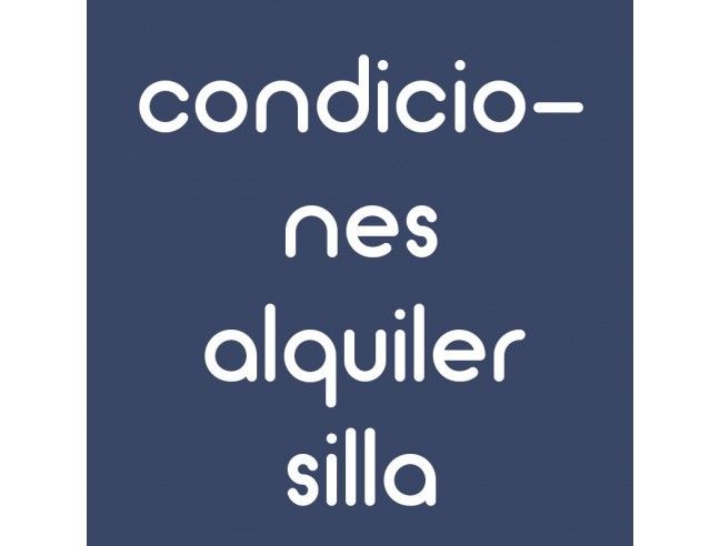 Condiciones alquiler silla de auto ACM