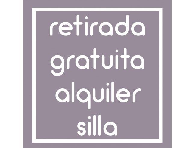 Retirada gratuita alquiler silla de auto ACM