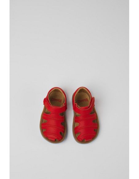 CAMPER SANDALIA BICHO CERRADA ROJA