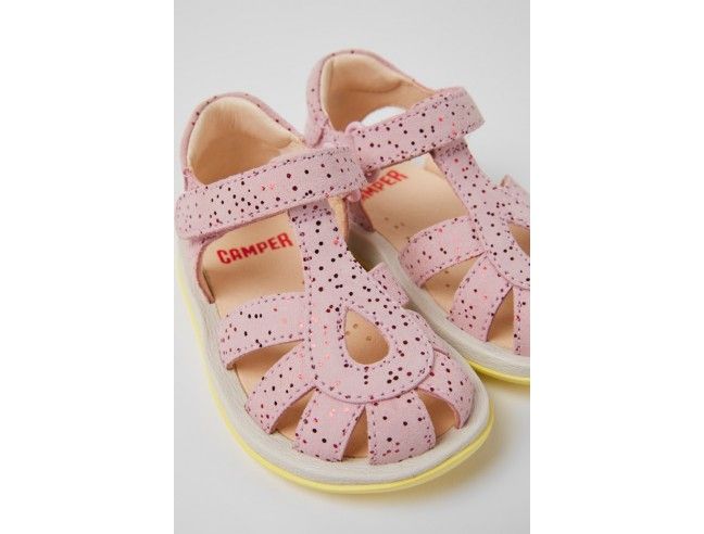 CAMPER SANDALIA BICHO TIRAS ENTRELAZADAS ROSA