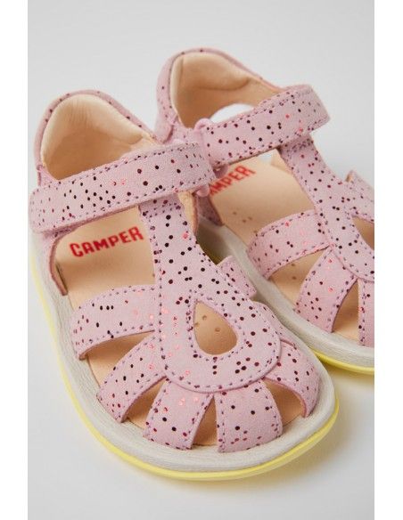 CAMPER SANDALIA BICHO TIRAS ENTRELAZADAS ROSA