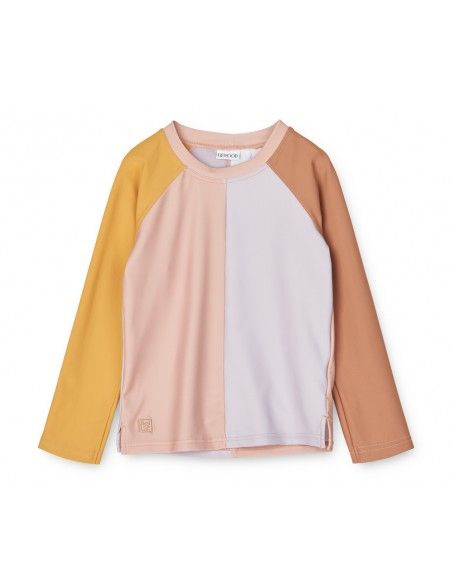 Camiseta de baño Yellow Mellow con Protección Solar Liewood