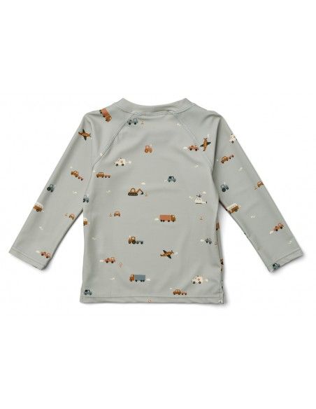 Camiseta de baño Vehicles con Protección Solar Liewood