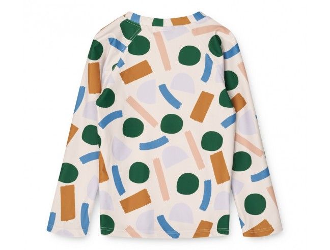 Camiseta de baño Paint Stroke con Protección Solar Liewood