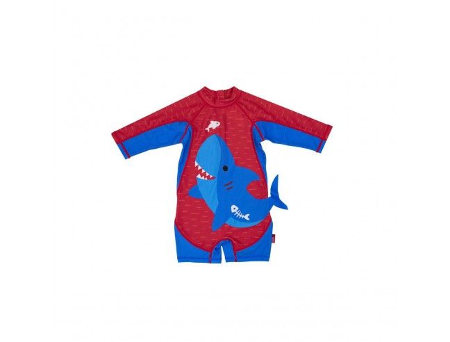 Mono de Baño Zoocchini Tiburón Azul