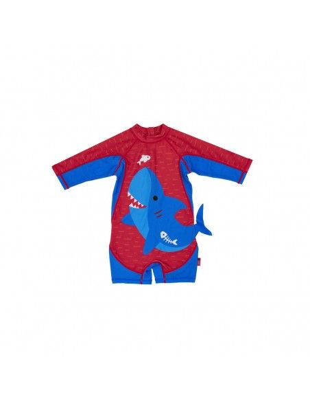 Mono de Baño Zoocchini Tiburón Azul