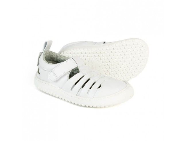 Zapato Feroz Sandalia Tabarca Rocker Microfibra Blanco SS23