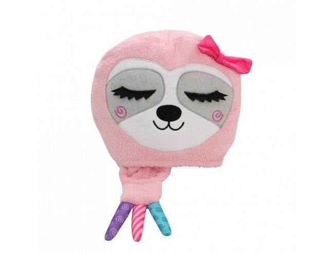Toalla con capucha infantil Perezoso Zoocchini