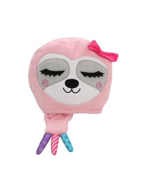 Toalla con capucha infantil Perezoso Zoocchini