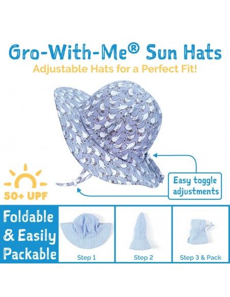 Sombrero con protección solar ajustable Floppy Strawberry