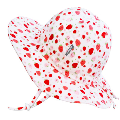 Sombrero ajustable Floppy con protección solar Strawberry