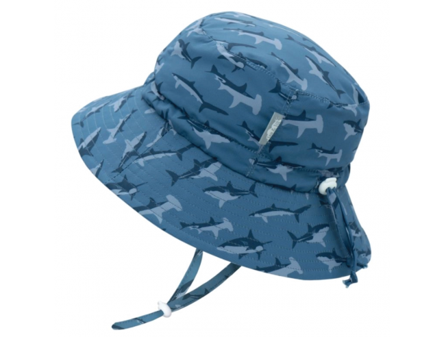 Sombrero ajustable Aqua Dry con protección solar Shark