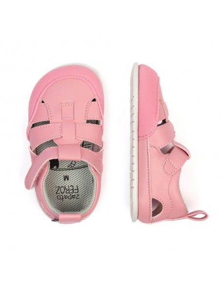 Zapato Feroz Sandalia Irta Microfibra Rosa SS23