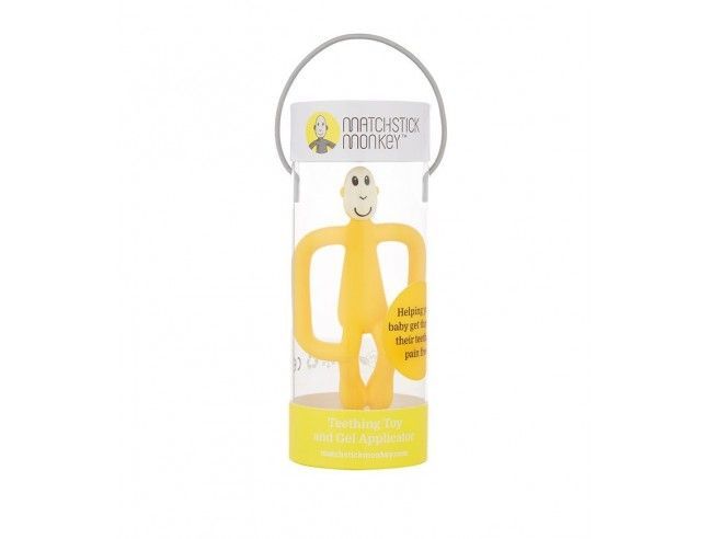 Mordedor Silicona Matchstick Monkey AMARILLO