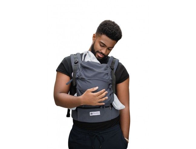 Mochila Portabebés Evolutiva E- Carrier Quokkababy Denim