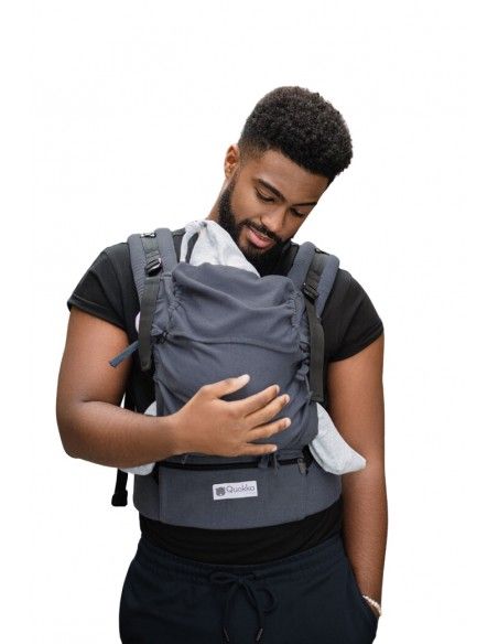Mochila Portabebés Evolutiva E- Carrier Quokkababy Denim