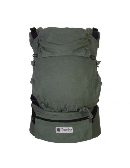 Mochila Portabebés Evolutiva E- Carrier Quokkababy Green