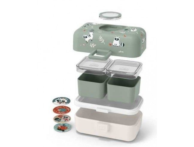 Caja Merienda MONBENTO Tresor MAPACHE
