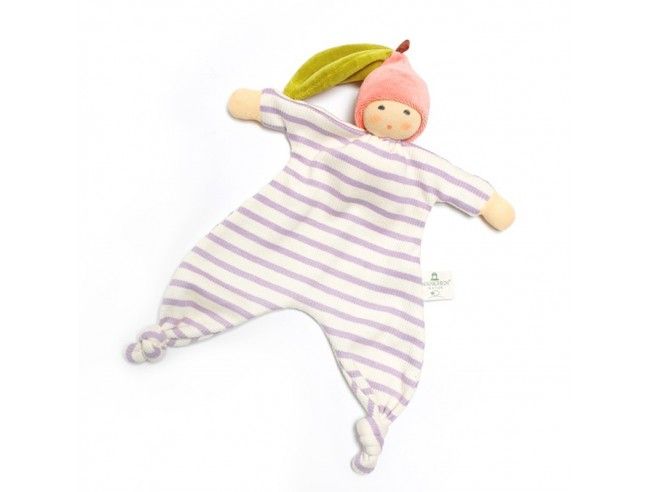 Doudou para bebés Rayas Kleiner Pfirsich NANCHEN