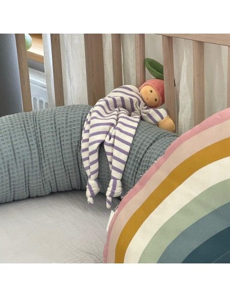 Doudou para bebés Rayas Kleiner Pfirsich NANCHEN