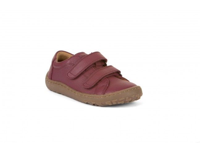Zapato Barefoot Froddo D-VELCRO G3130230-3 Burdeos (talla 31-35) AW23-24
