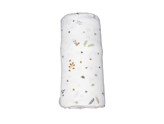 Muselina Bambú SONPETIT Hojas
