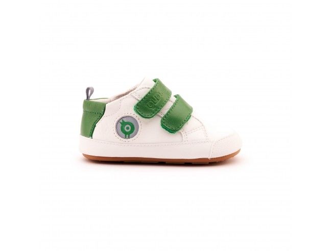Deportiva Doble Velcro BADGE BUB Snow Green Old Soles