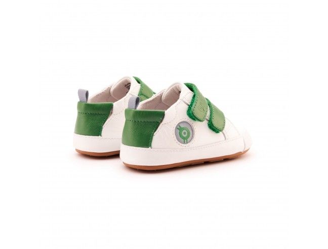 Deportiva Doble Velcro BADGE BUB Snow Green Old Soles