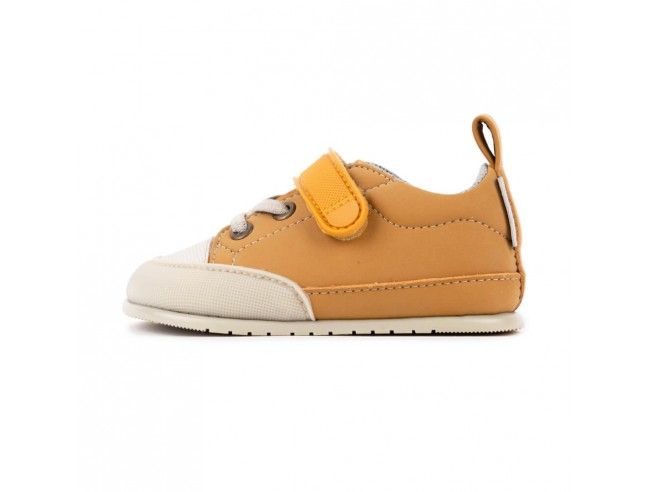 Zapato Feroz Paterna Micronobuck Mostaza AW23-24