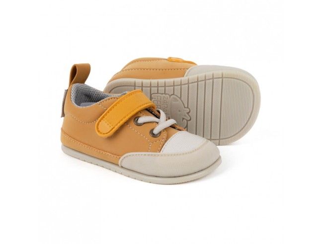 Zapato Feroz Paterna Micronobuck Mostaza AW23-24