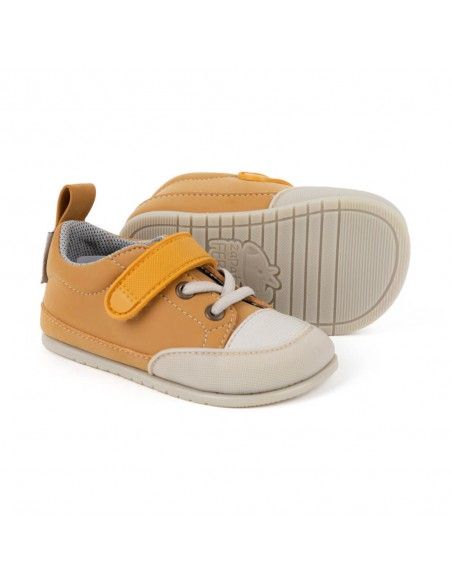 Zapato Feroz Paterna Micronobuck Mostaza AW23-24